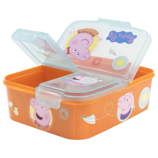 Peppa Pig Multi Compartment Lunch Box