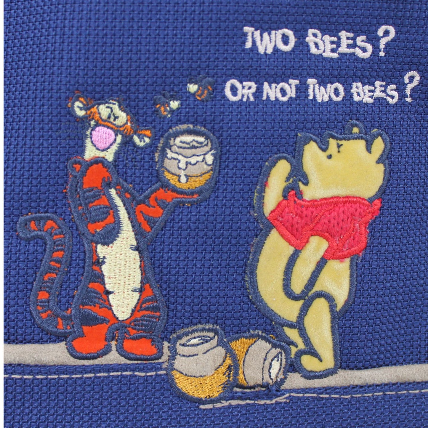 Winnie the Pooh Denim Canvas Cross Body Bag