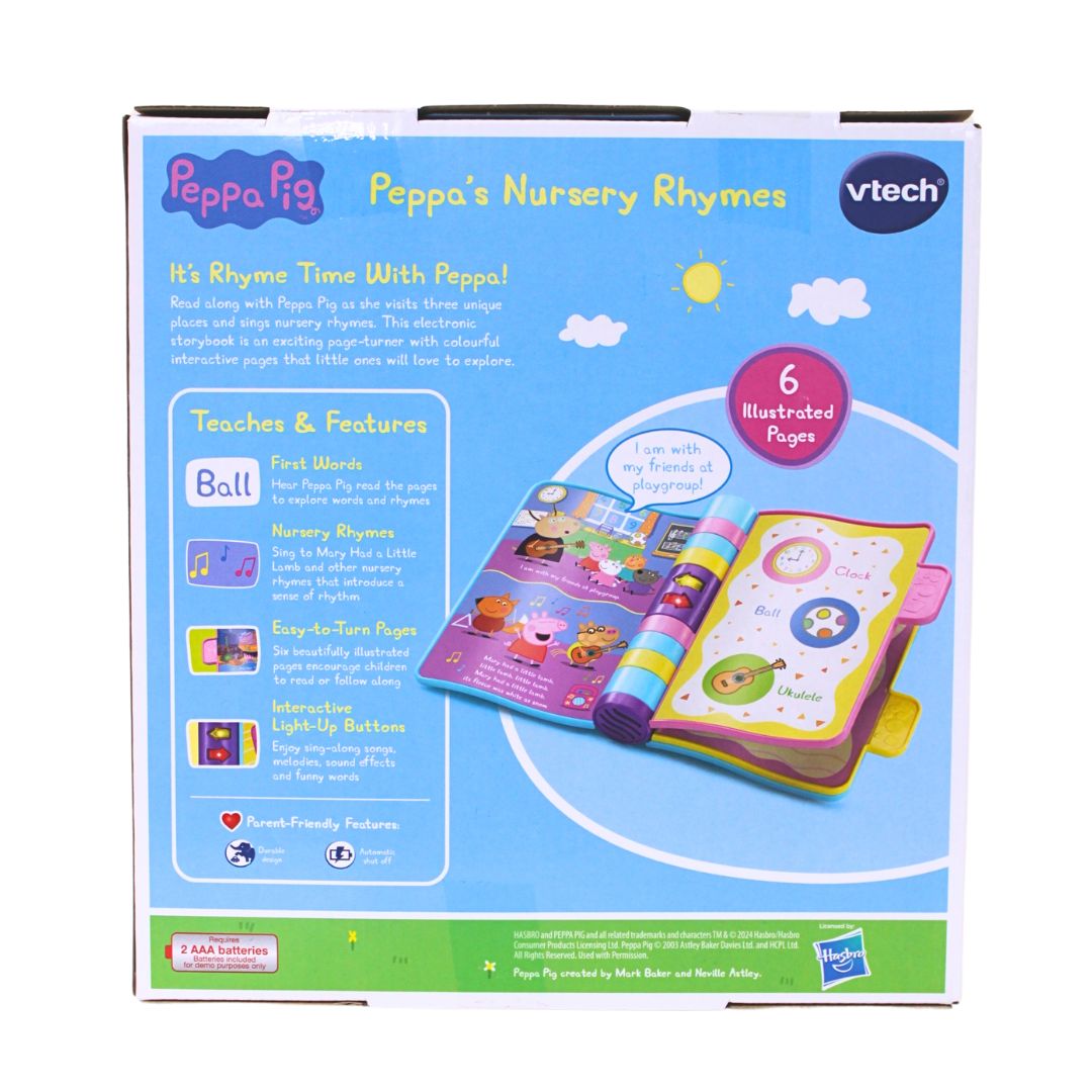 Vtech Peppa Pig: Peppa's Nursery Rhymes