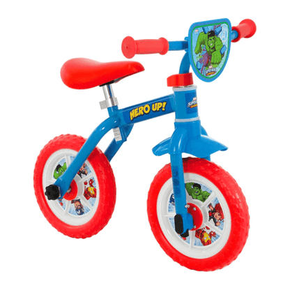 Marvel Superhero Adventures Switch-it Multi-character 2-in-1 10" Training Bike