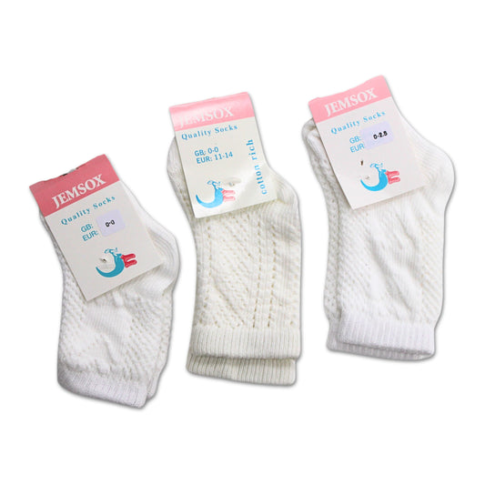 Soft Baby Socks (3 pairs)