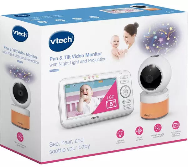 Vtech 5 Inch Night Show Projection Video Baby Monitor