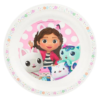 Polar Gear Gabby's Dollhouse Party 3 Piece PP Tableware Set