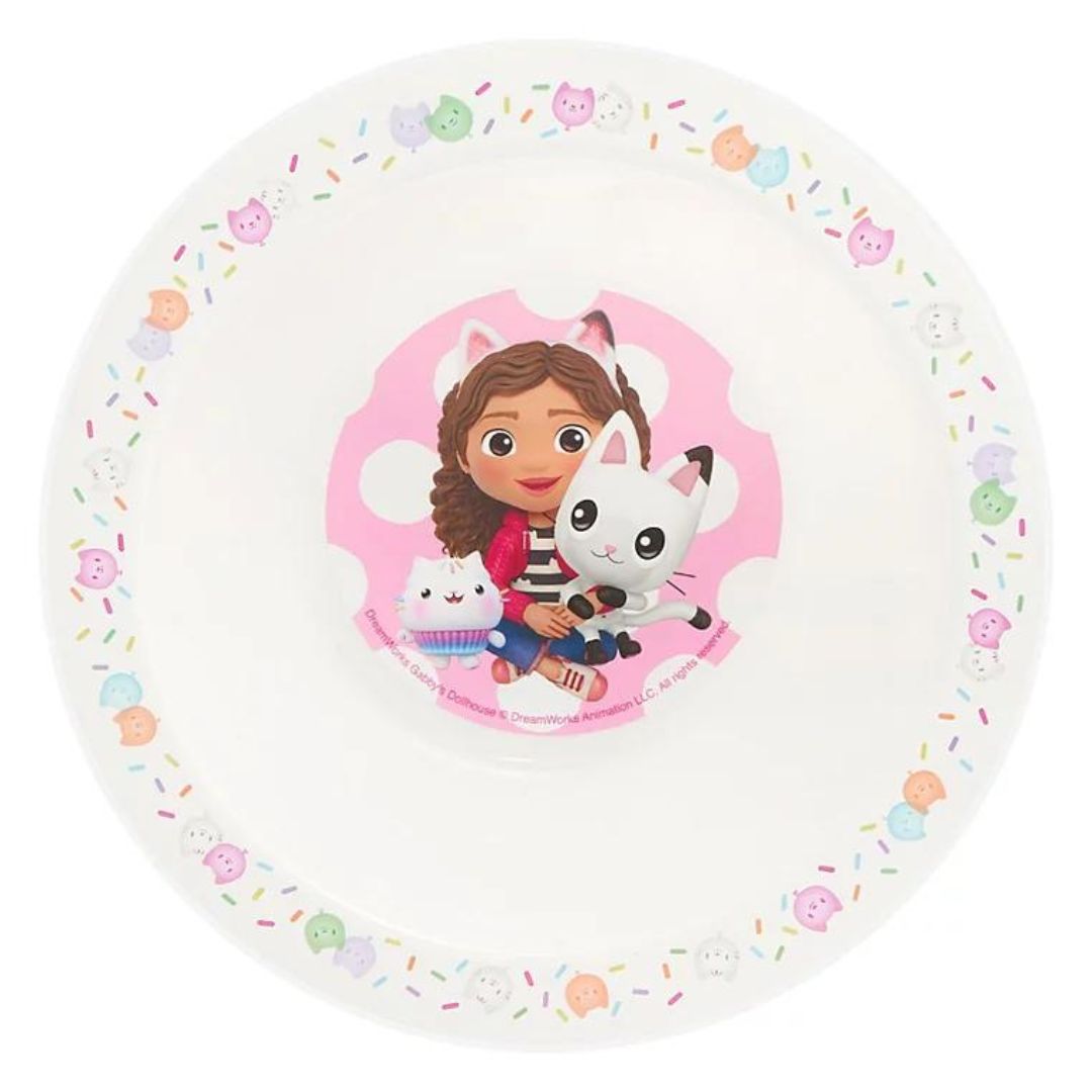 Polar Gear Gabby's Dollhouse Party 3 Piece PP Tableware Set