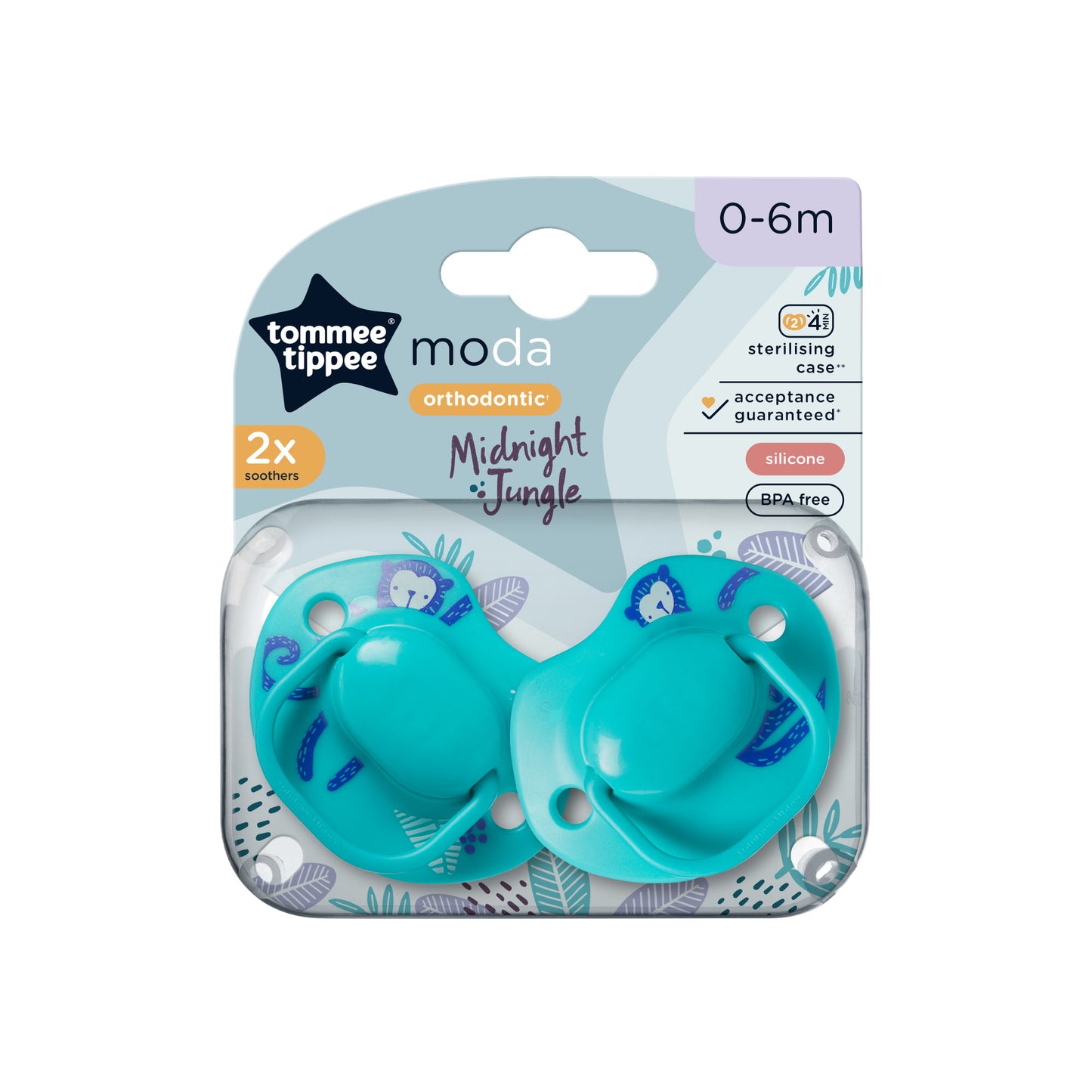 Tommee Tippee Moda Soothers 0-6 Months