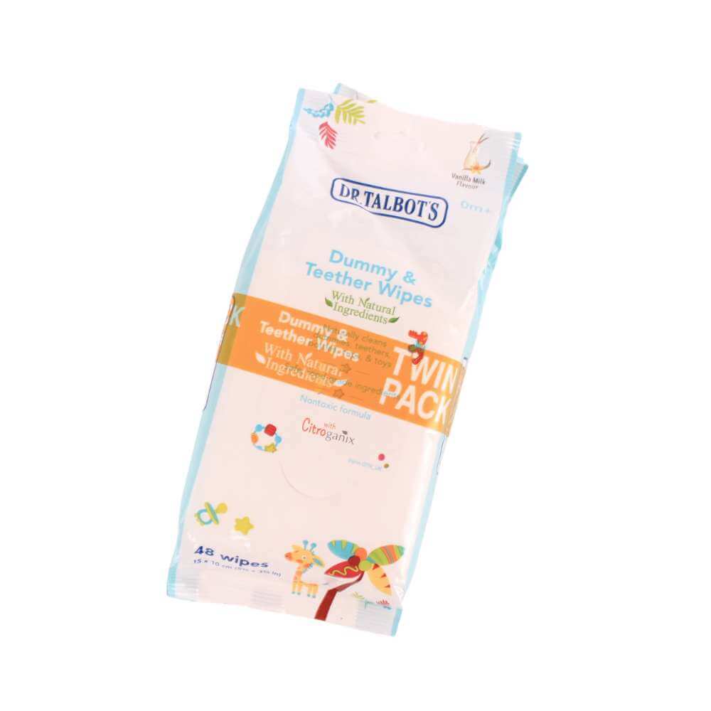 Citroganix Soother and Teether Wipes Pearl and Bear