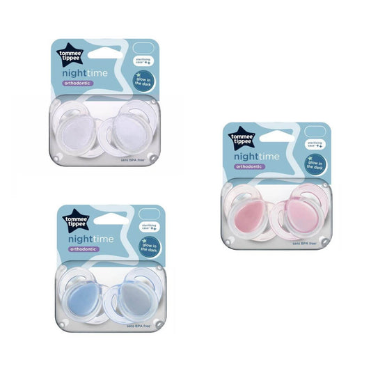 Tommee Tippee Night Time Soothers 0-6 Months