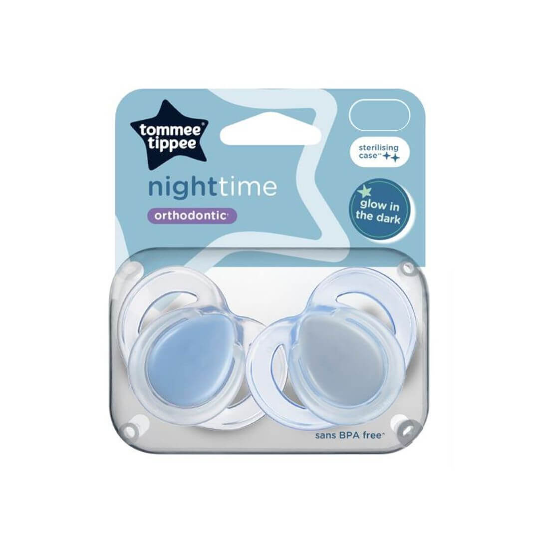 Tommee Tippee Night Time Soothers 0-6 Months