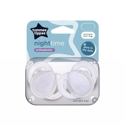 Tommee Tippee Night Time Soothers 0-6 Months