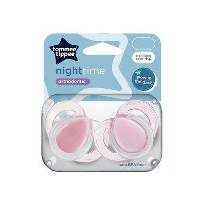 Tommee Tippee Night Time Soothers 0-6 Months