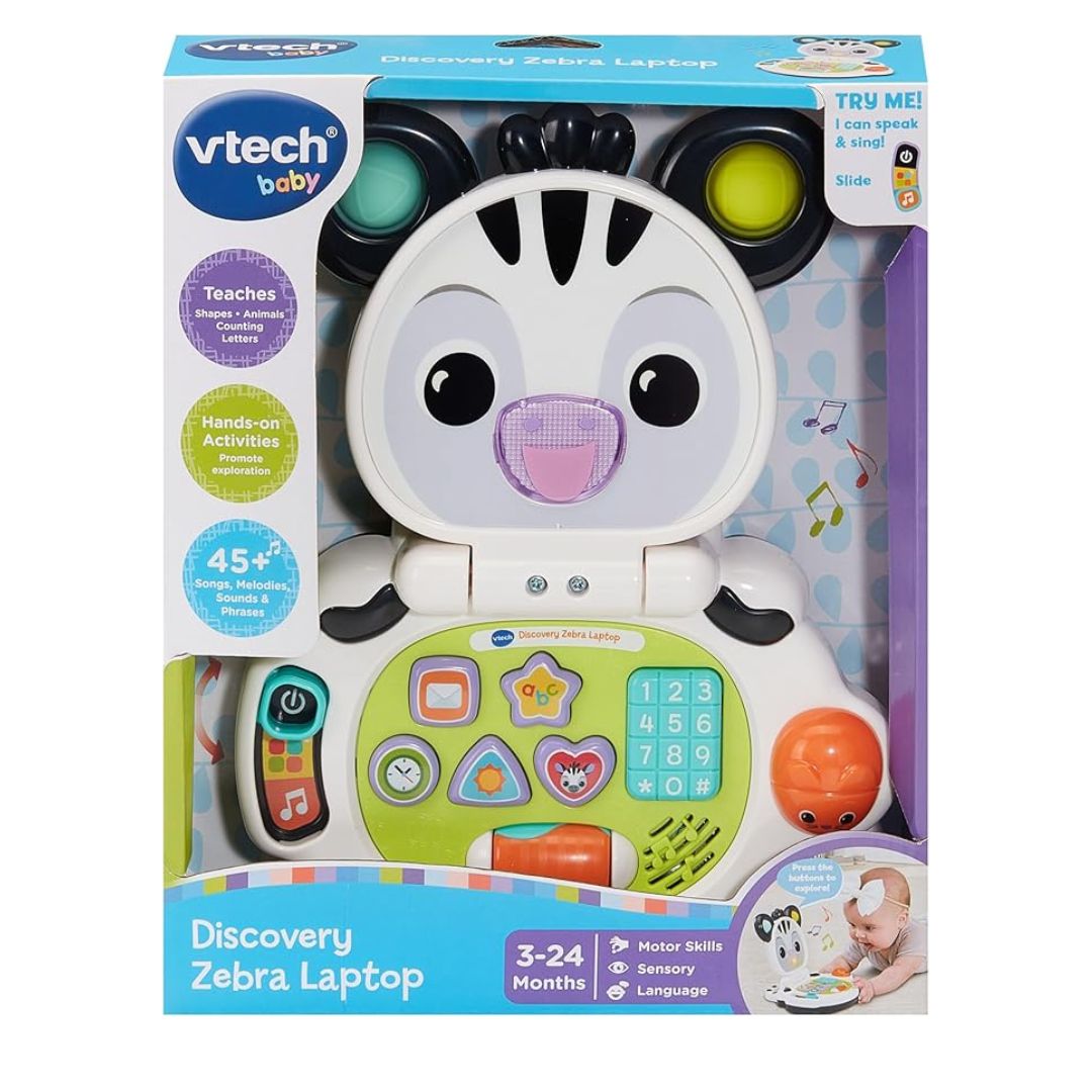 Vtech Discovery Zebra Laptop