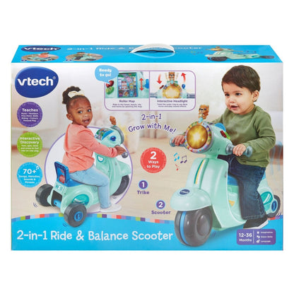 Vtech 2-in-1 Ride & Balance Scooter