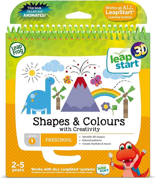 Leapfrog Shapes & Colours Activity Book 3D