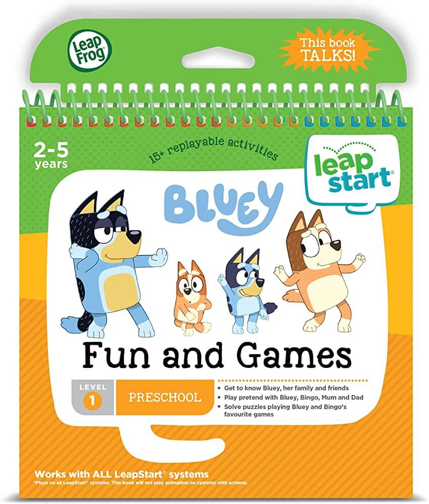 Leapfrog LeapStart Bluey Fun and Games