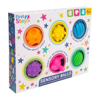 First Steps 6 Sensory Balls