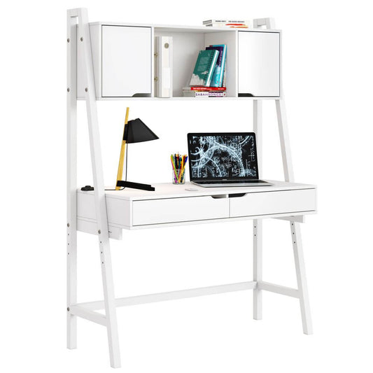 Trestle Work Station Desk - White