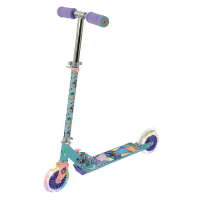 Stitch Folding Inline Scooter with Light Up Wheels