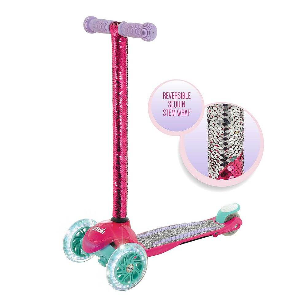 U Sequin MINI FIXED Tilt Scooter