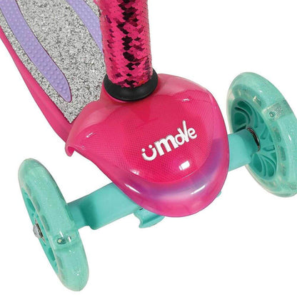 U Sequin MINI FIXED Tilt Scooter