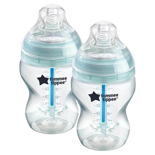 Tommee Tippee Natural 2 Pack 260ml Advanced Anti-Colic Bottle