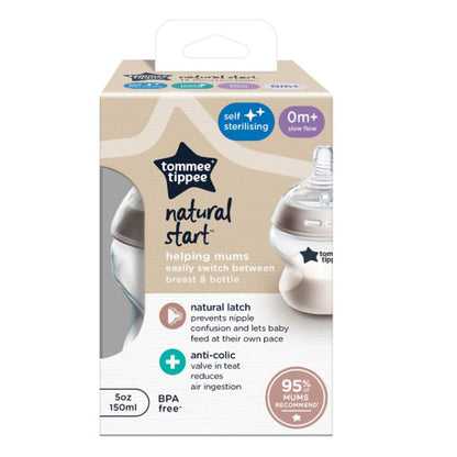 Tommee Tippee Natural Start 1 Pack Bottle