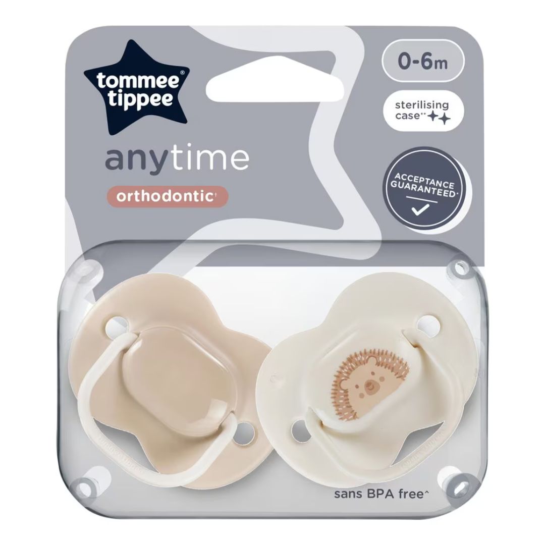 Tommee Tippee Anytime Soothers 0-6 Months