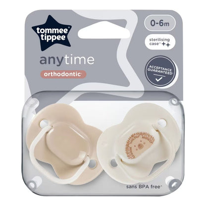 Tommee Tippee Anytime Soothers 0-6 Months