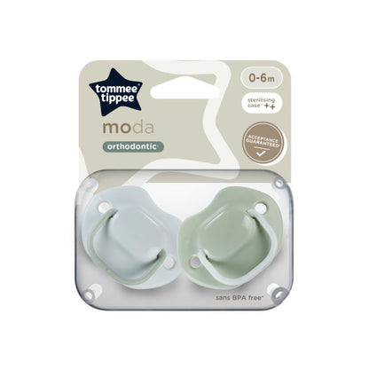 Tommee Tippee Moda Soothers 0-6 Months