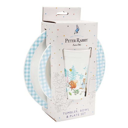 Peter Rabbit Classic 3 Piece PP Tableware Set