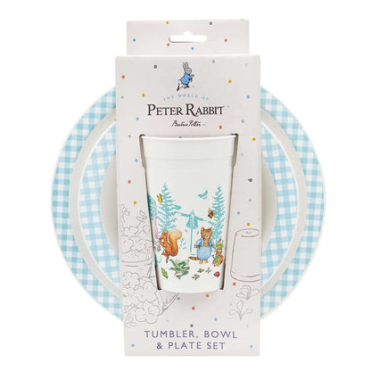 Peter Rabbit Classic 3 Piece PP Tableware Set