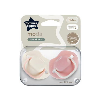 Tommee Tippee Moda Soothers 0-6 Months