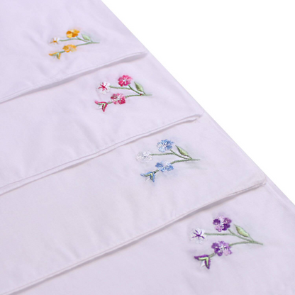 Ladies Embroidered Handkerchiefs