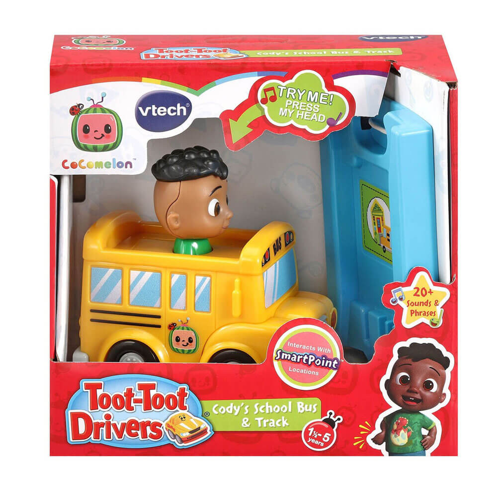 Vtech Cocomelon™ Toot-Toot Drivers®  Cody’s School Bus & Track