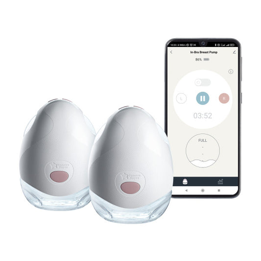 Tommee Tippee Made for Me Double Electric Wearable Breast Pump, 8 Express Modes