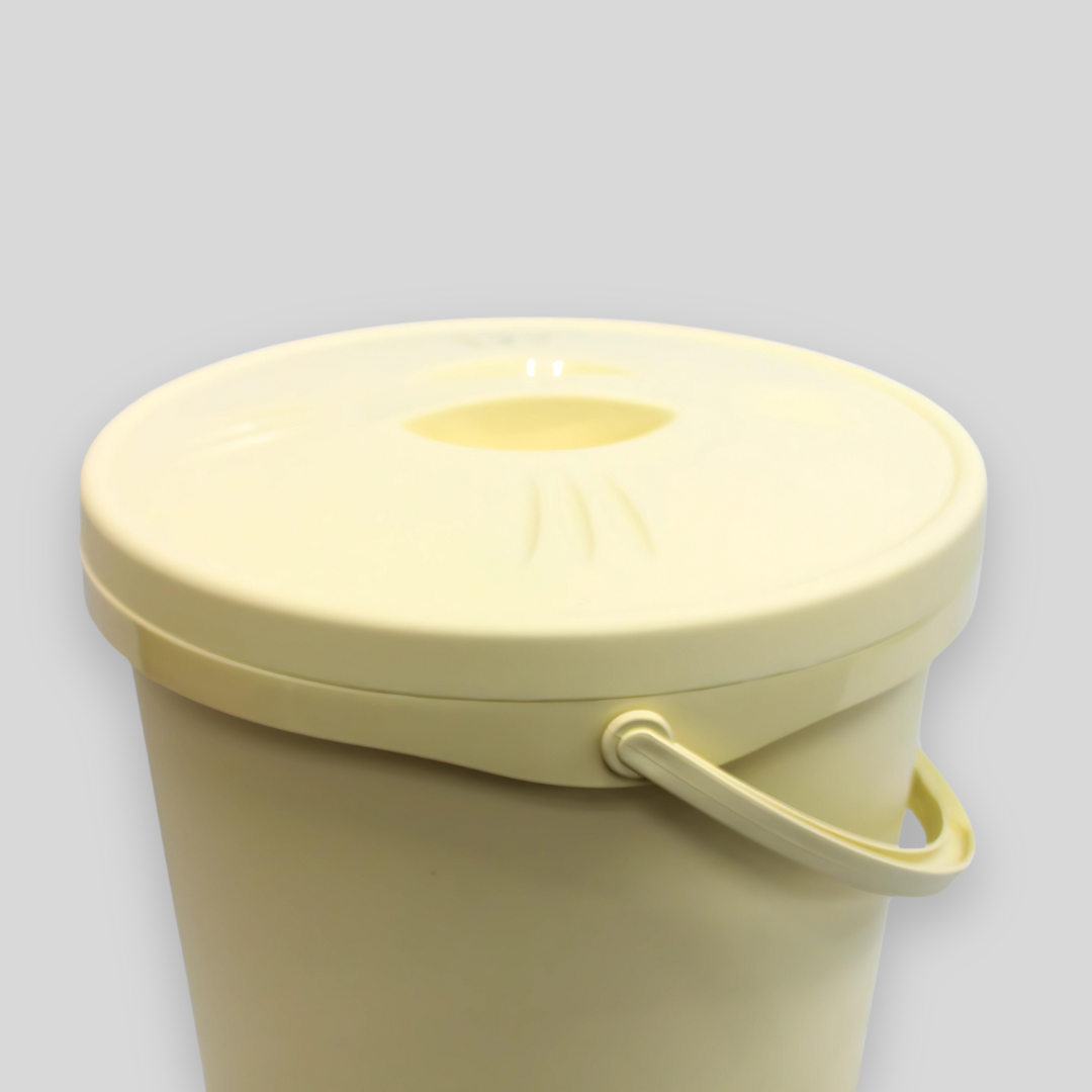 Round Nappy-Pail with Lid